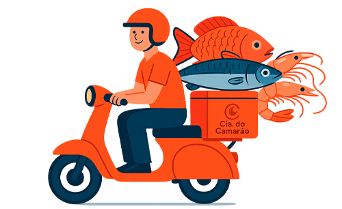delivery-peixaria Entrega de pescados frescos em Curitiba - Peixaria Cia. do Camarão